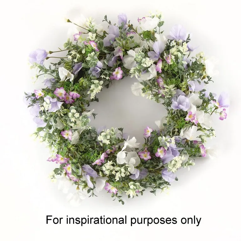 Craft Buddy Forever Flowerz Sweet Pea bloemen lila 4 stuks