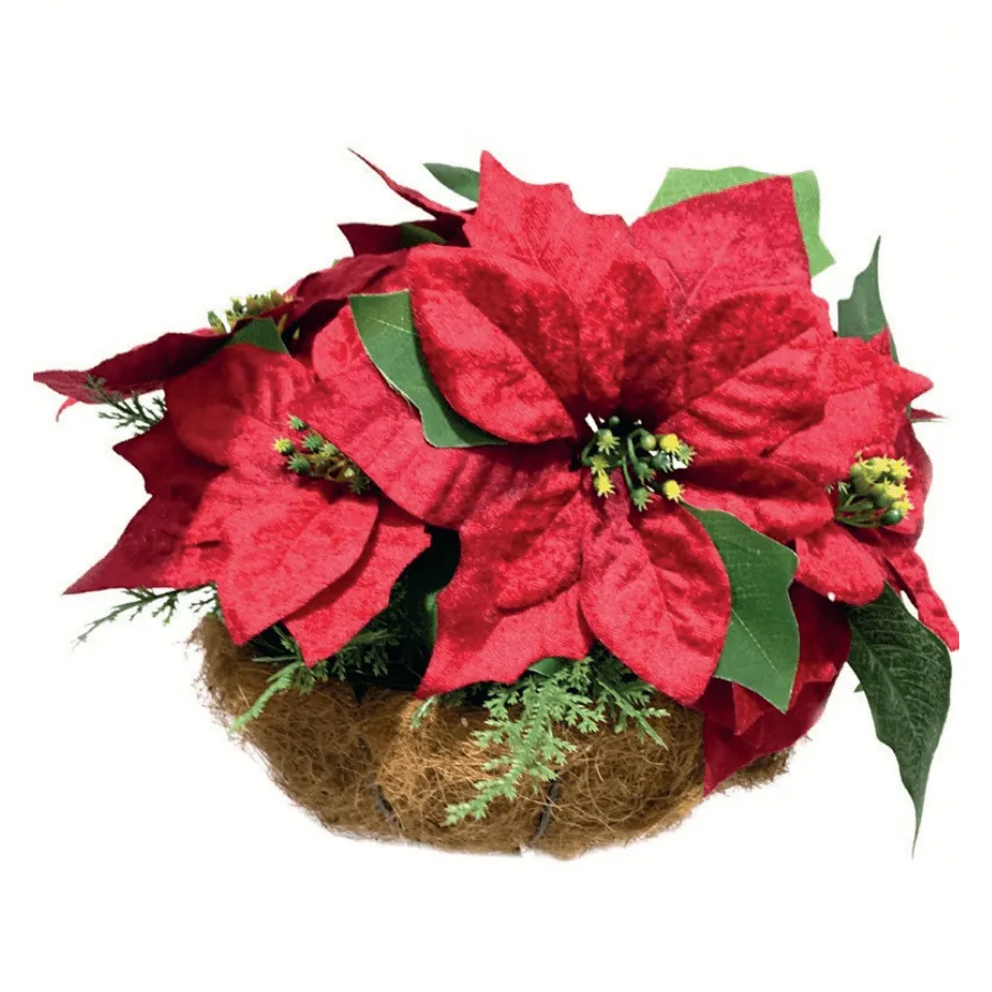 Craft Buddy Forever Flowerz Poinsettia LED hangmand knutselset 10 bloemen