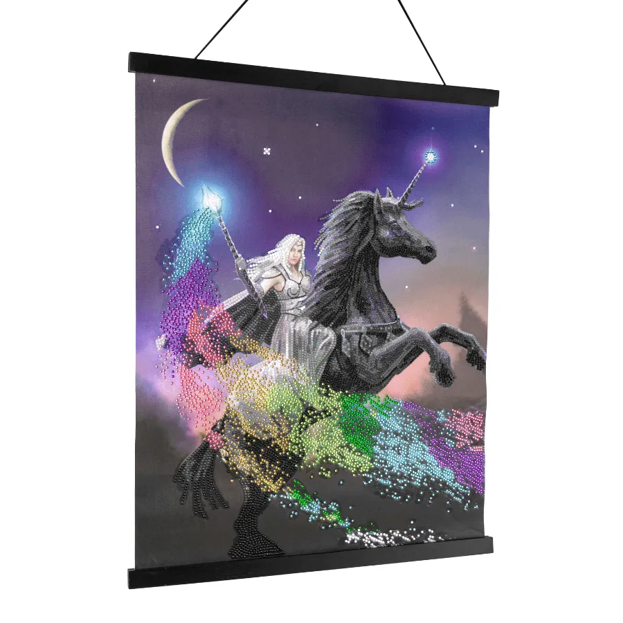 Craft Buddy Crystal Art Rainbow Magic diamond painting scroll 40x50cm