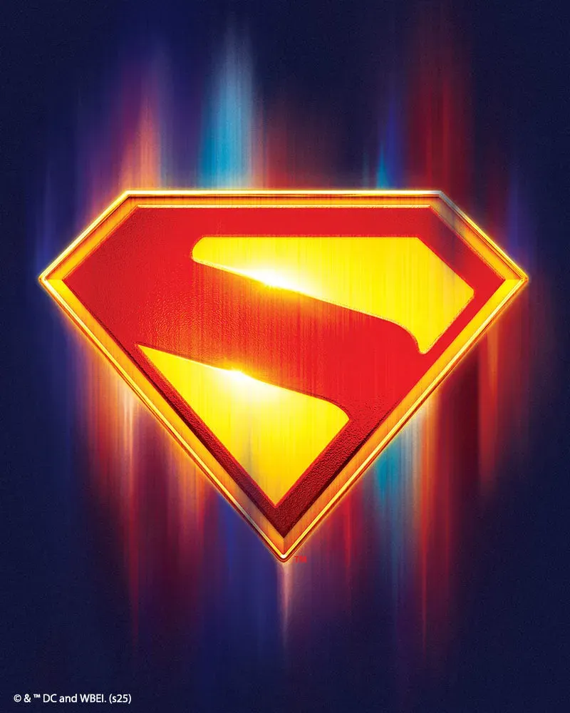 Figured'Art Superman-schild diamond painting 40x50 cm vierkant