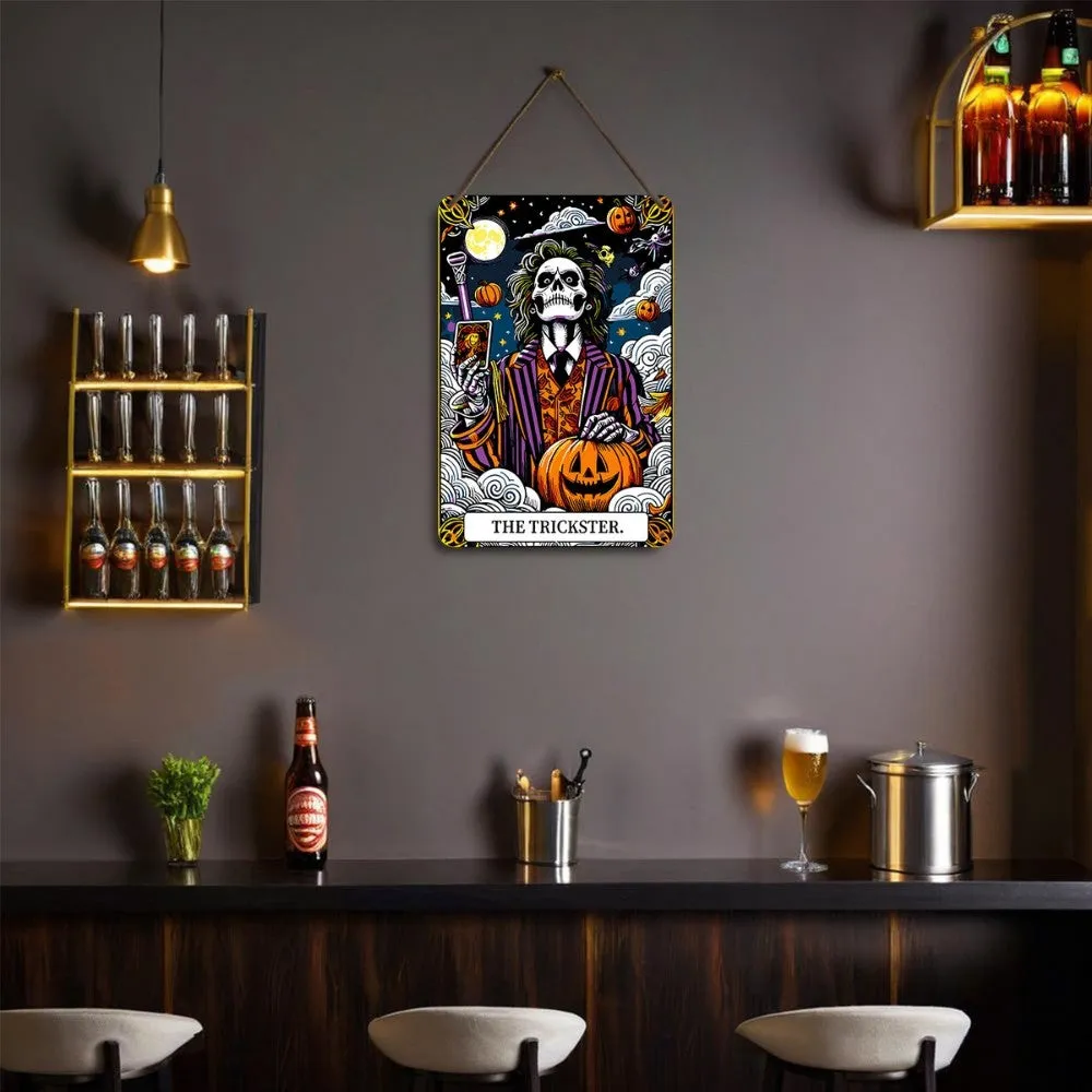 Figured'Art Schilderen op Nummer Metalen Poster Grappenmaker 30x20