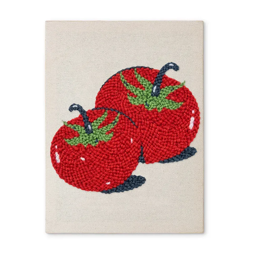 Figured'Art Punch Needle Verse Tomaten borduurpakket 20x30cm