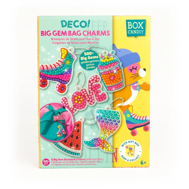Box Candiy Totally Deco Big Gem Bag Charms knutselset 5 stuks