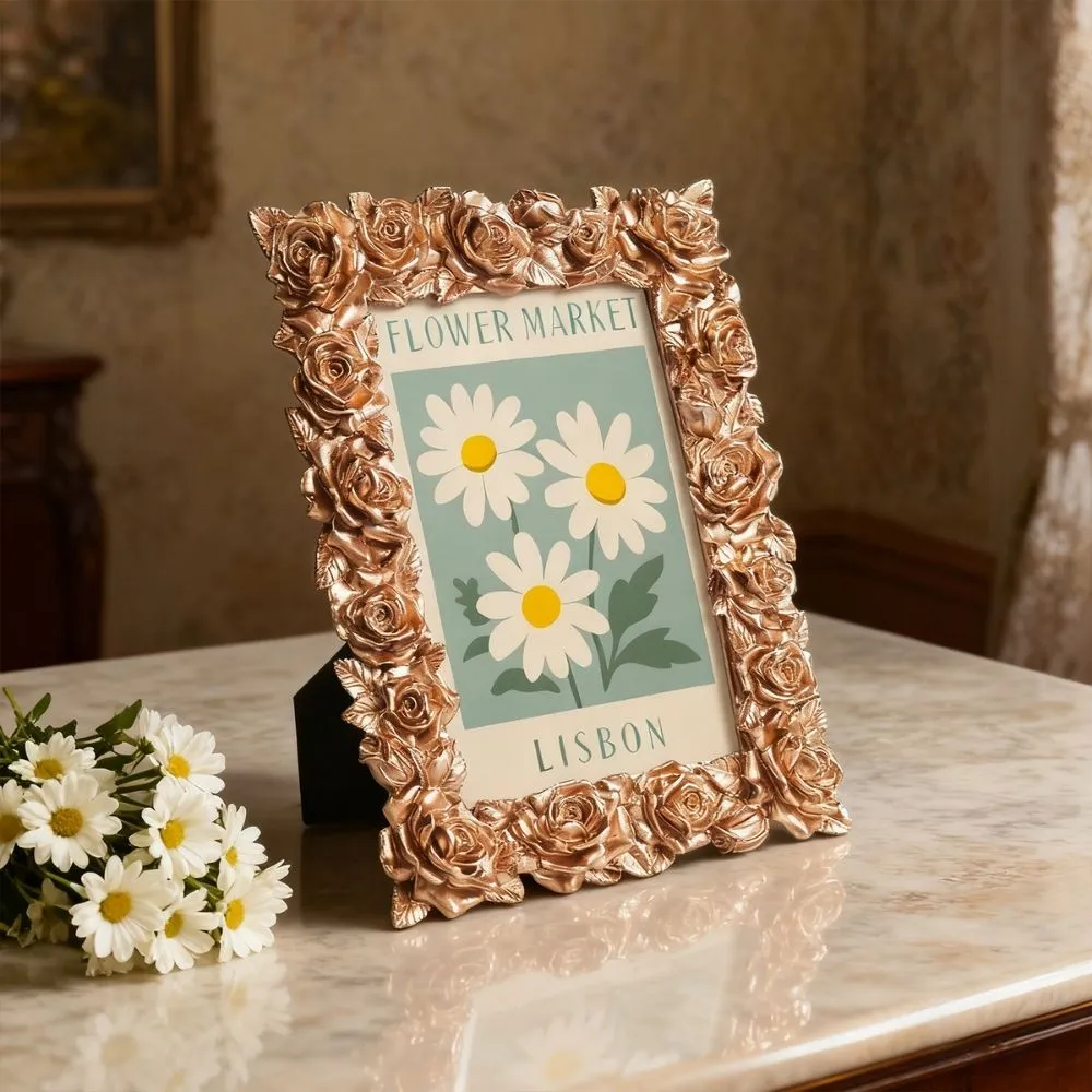 Figured'Art Bloemenmarkt Lissabon mini schilderen op nummer met lijst