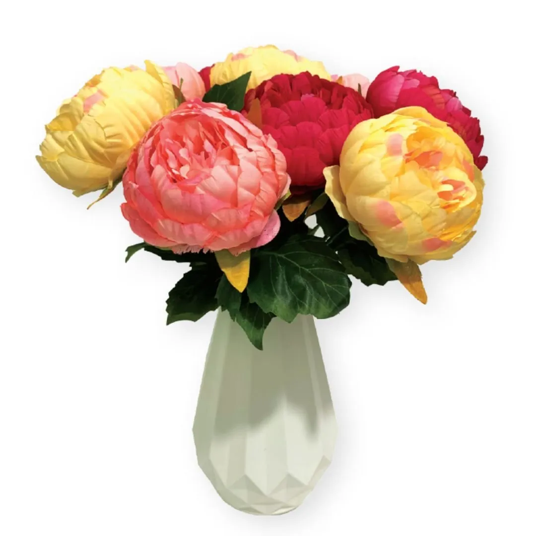 Craft Buddy Forever Flowerz Premium Peonies knutselset 30 stuks roze