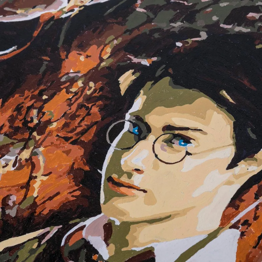 Craft Buddy Harry Potter Collage Paint by Numb3rs canvas 30x50cm