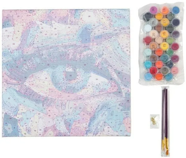 Craft Buddy Paint by Numbers Creative Eye canvas 30x30cm kind