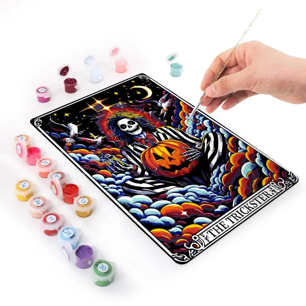 Figured'Art De Grappenmaker Zwart & Wit Strepen metalen poster 30x20 cm