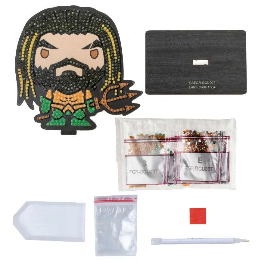 Craft Buddy Crystal Art Buddies Aquaman diamond painting figuur DC Series 3