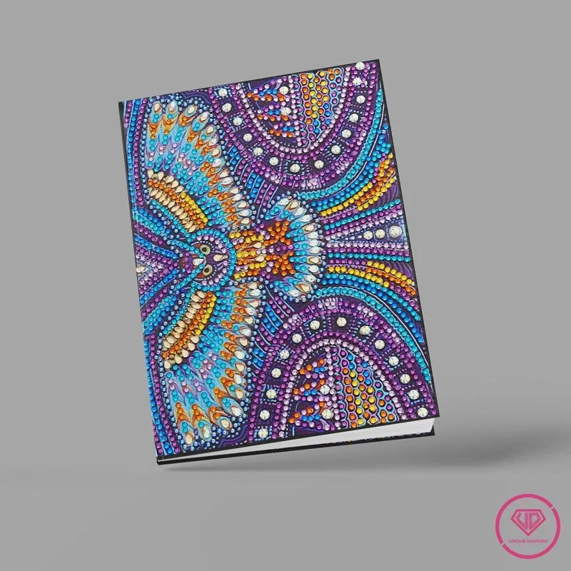 Figured'Art Uil boek diamond painting A5 50 pagina's
