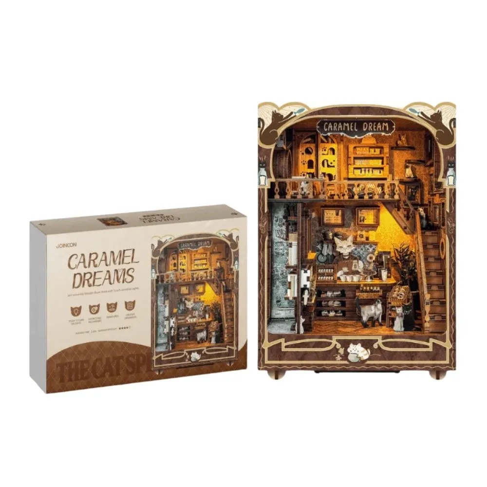 Figured'Art Book Nook Karamel Dromen bouwpakket 330 stuks