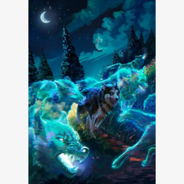 ARTDOT Ancestral Run diamond painting 47,5x70cm vierkante steentjes