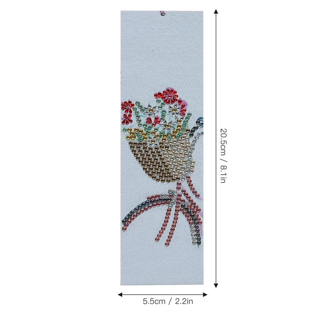 Figured'Art Diamond Painting Boekleggers Bloemenmand 21x6cm