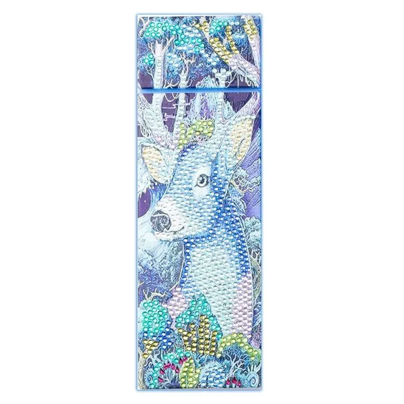 Figured'Art Diamond Painting Doos Hert pennendoos 21cm