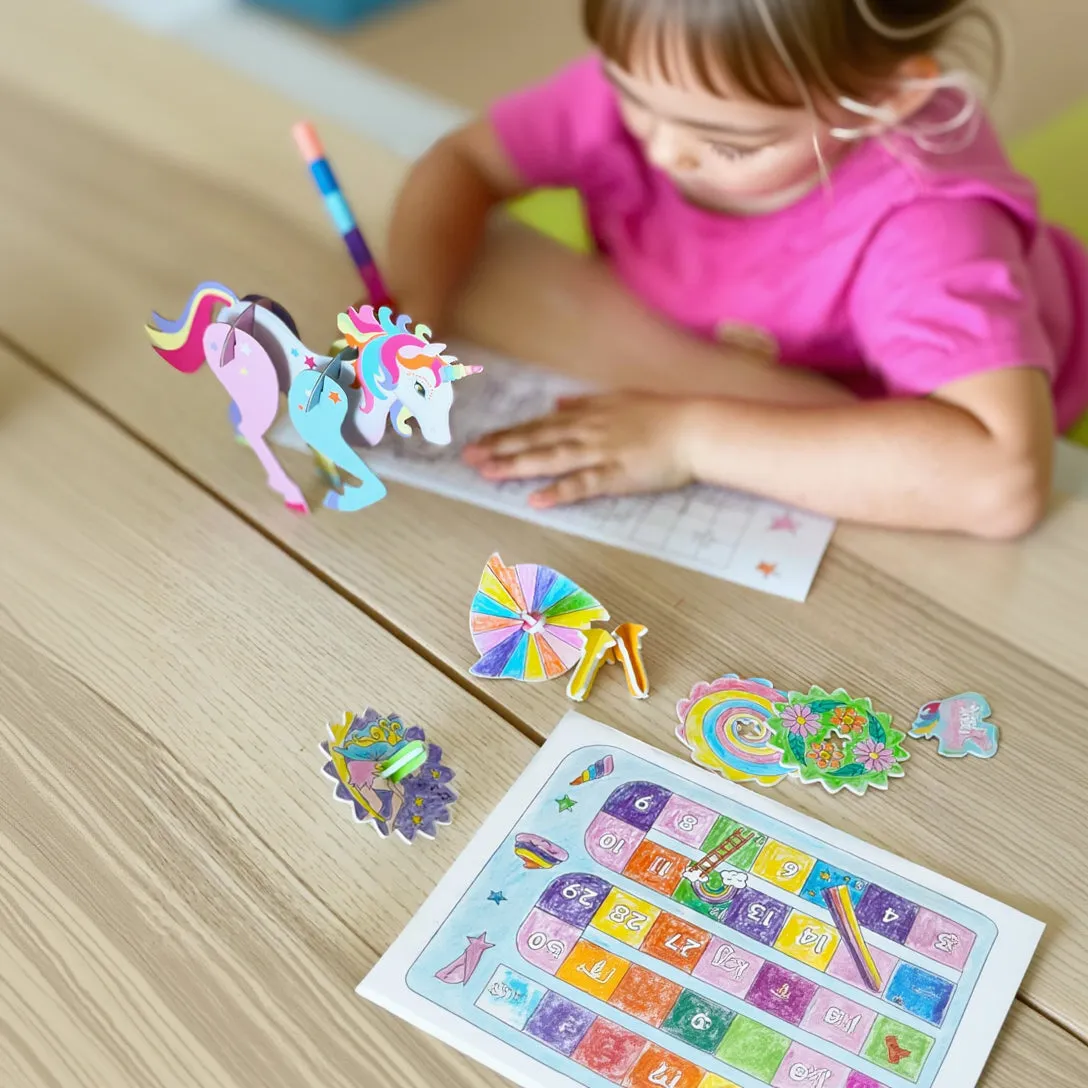 Box Candiy Unicorn Adventures Activity knutselset 20-delig