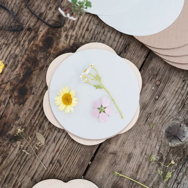 Studio Wald bloemenpers navulset 13 cm papier