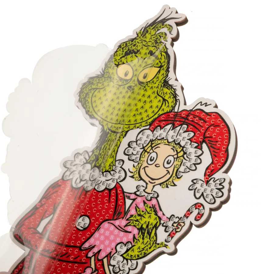 Craft Buddy Crystal Art Buddies Grinch figuur 25cm XL kerst