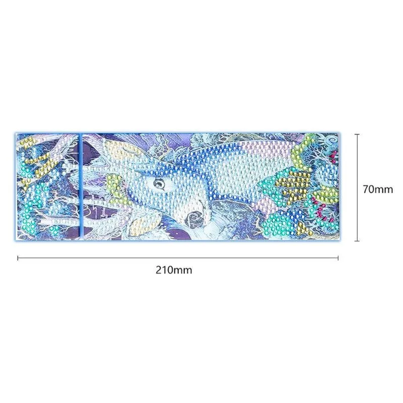Figured'Art Diamond Painting Doos Hert pennendoos 21cm