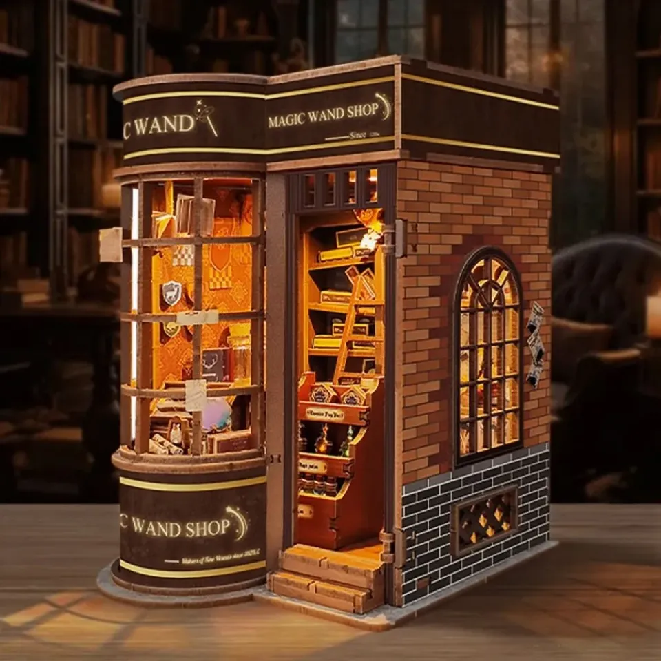 Figured'Art Toverstaf Winkel book nook 208 stuks met LED