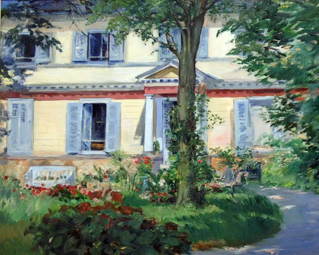 Figured'Art Huis in Rueil Manet schilderen op nummer 40x50cm gemiddeld