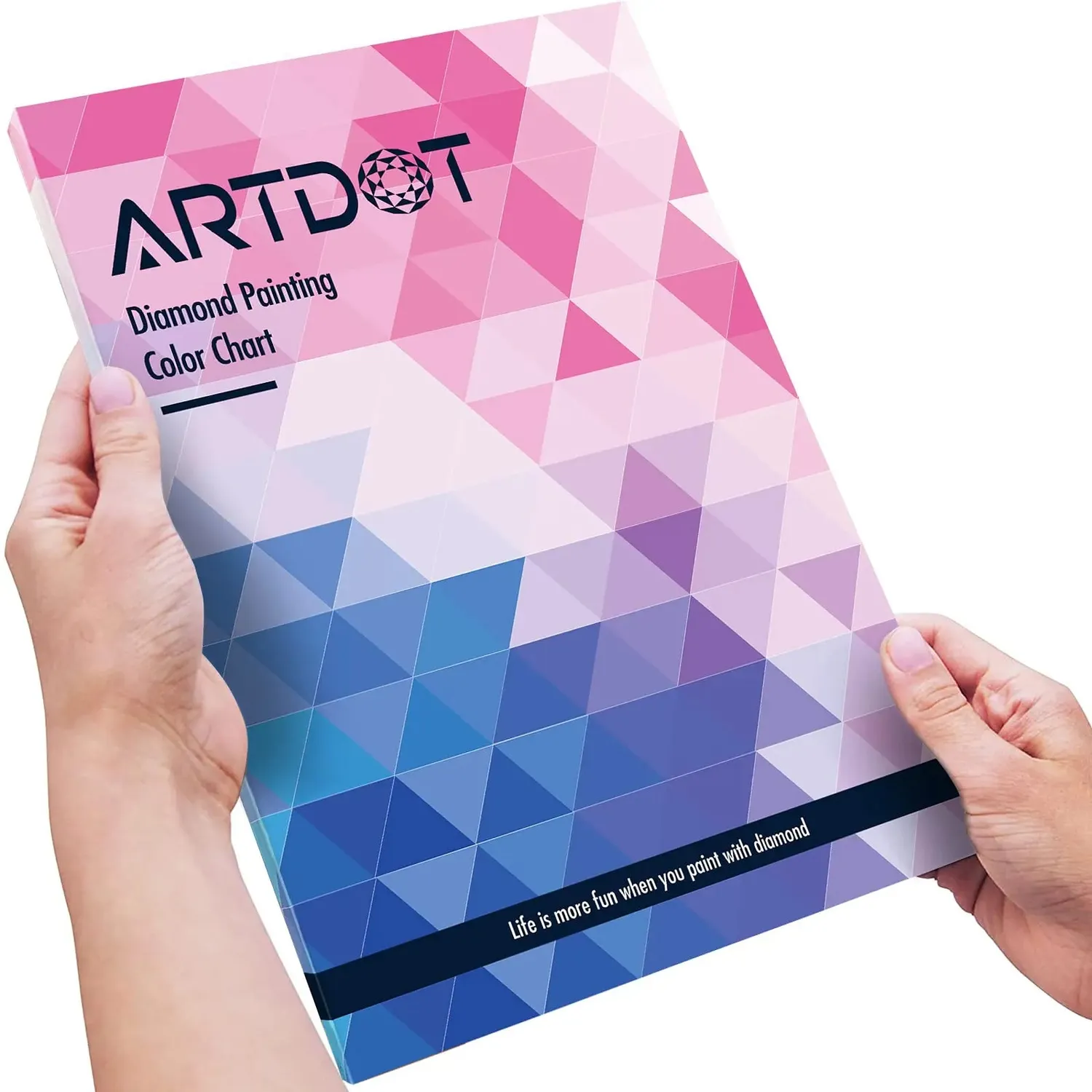 ARTDOT DMC kleurkaart diamond painting 445 kleuren