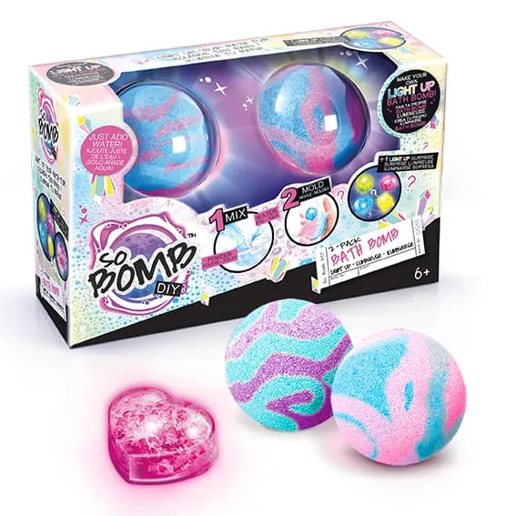 Canal Toys So Bomb Light Up Bath Bomb bruisballen 2 stuks licht
