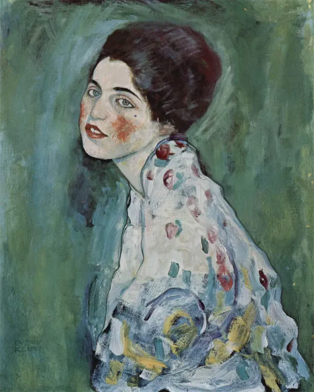 Figured'Art Schilderen op Nummer Klimt Portret van een dame 40x50 cm