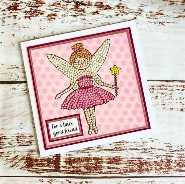 Craft Buddy Crystal Art Enchanted Fairy stempelset A6