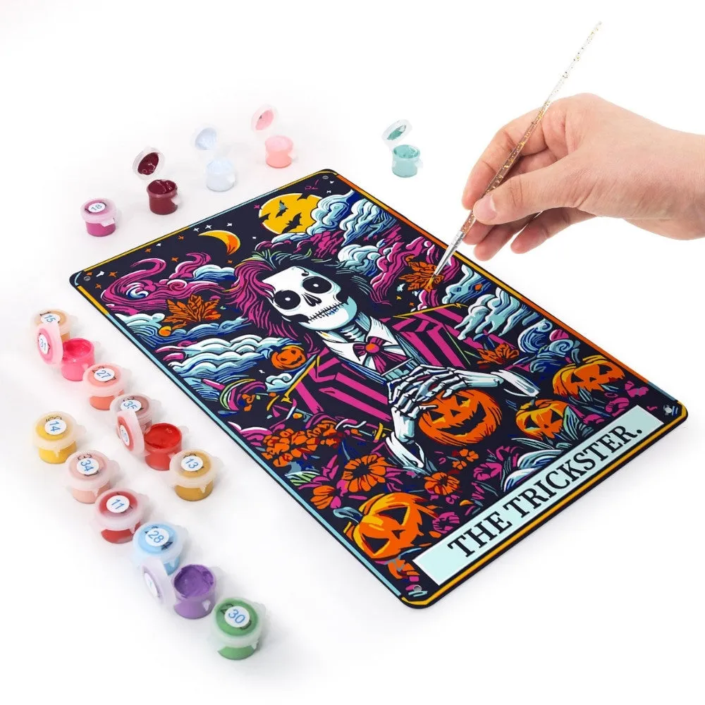 Figured'Art Grappenmaker Nachtelijke Tuin metalen poster 30x20