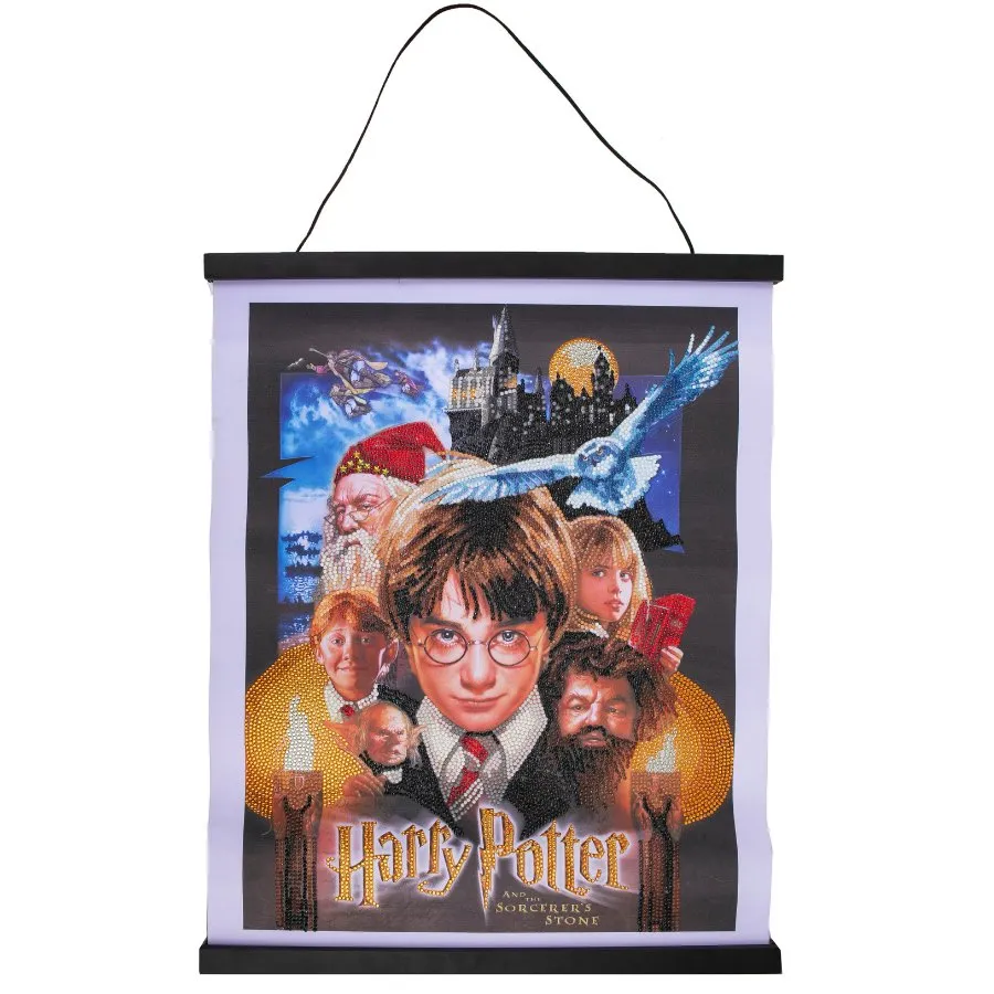 Craft Buddy Crystal Art Harry Potter diamond painting scroll 40x50 cm