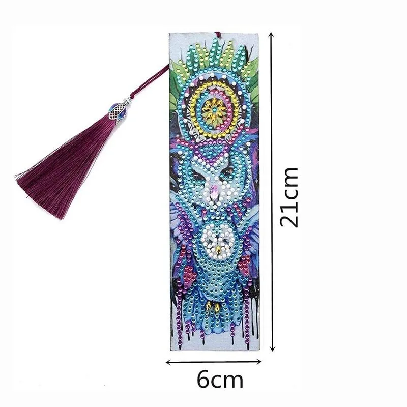 Figured'Art Uil Diamond Painting Boekenleggers 21x6cm