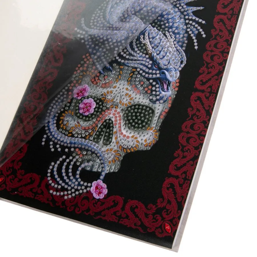 Craft Buddy Crystal Art Oriental Dragon Planner A5 partial