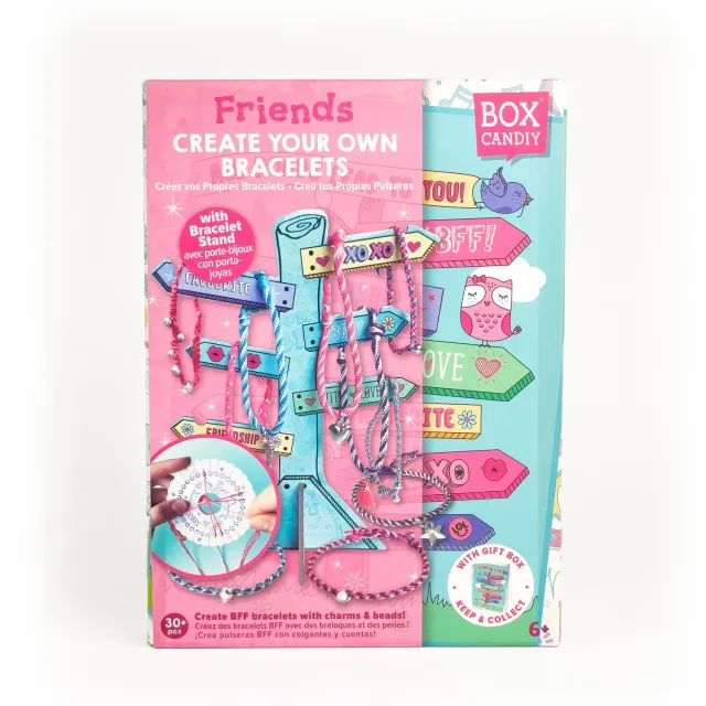 Box Candiy Friends Create Your Own Bracelets armbandenset