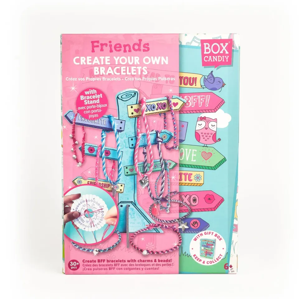 Box Candiy Friends Create Your Own Bracelets armbandenset