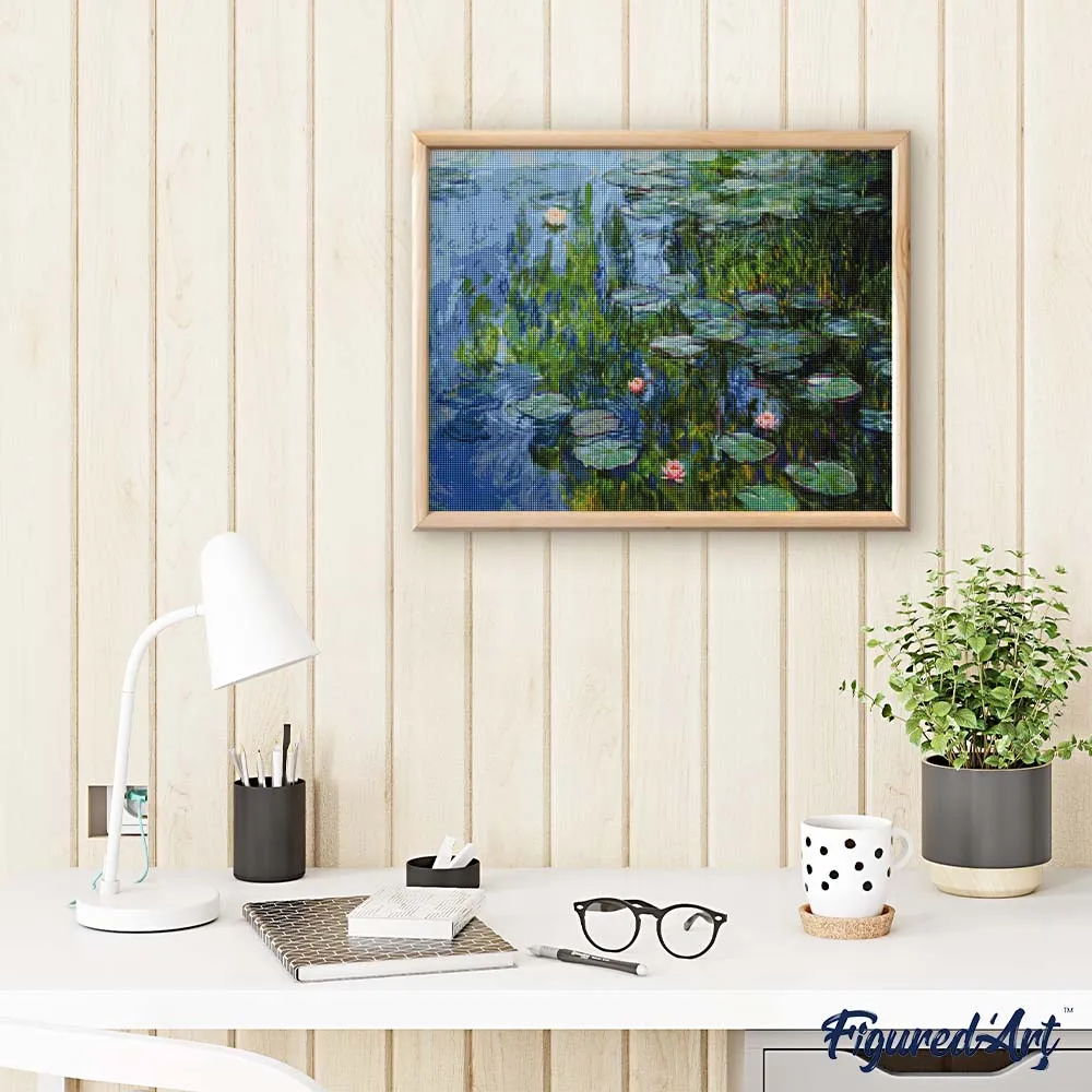 Figured'Art Waterlelies 1915 Monet diamond painting 40x50 cm full drill