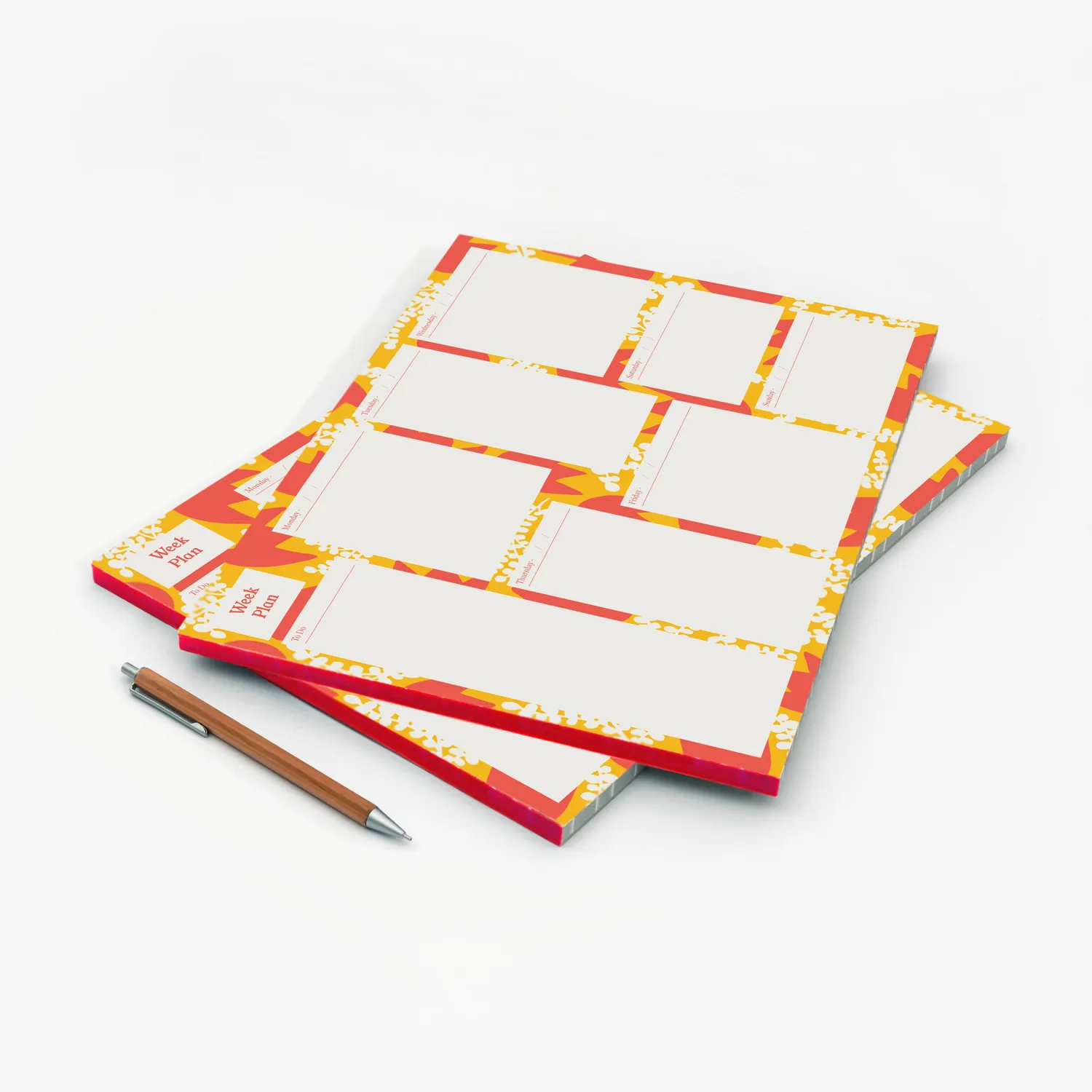 Studio Wald A4 Week Planner weekplanner tulp 52 pagina's