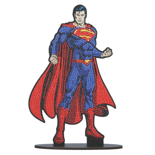 Craft Buddy Crystal Art Buddies Superman XL figuur 25cm DC