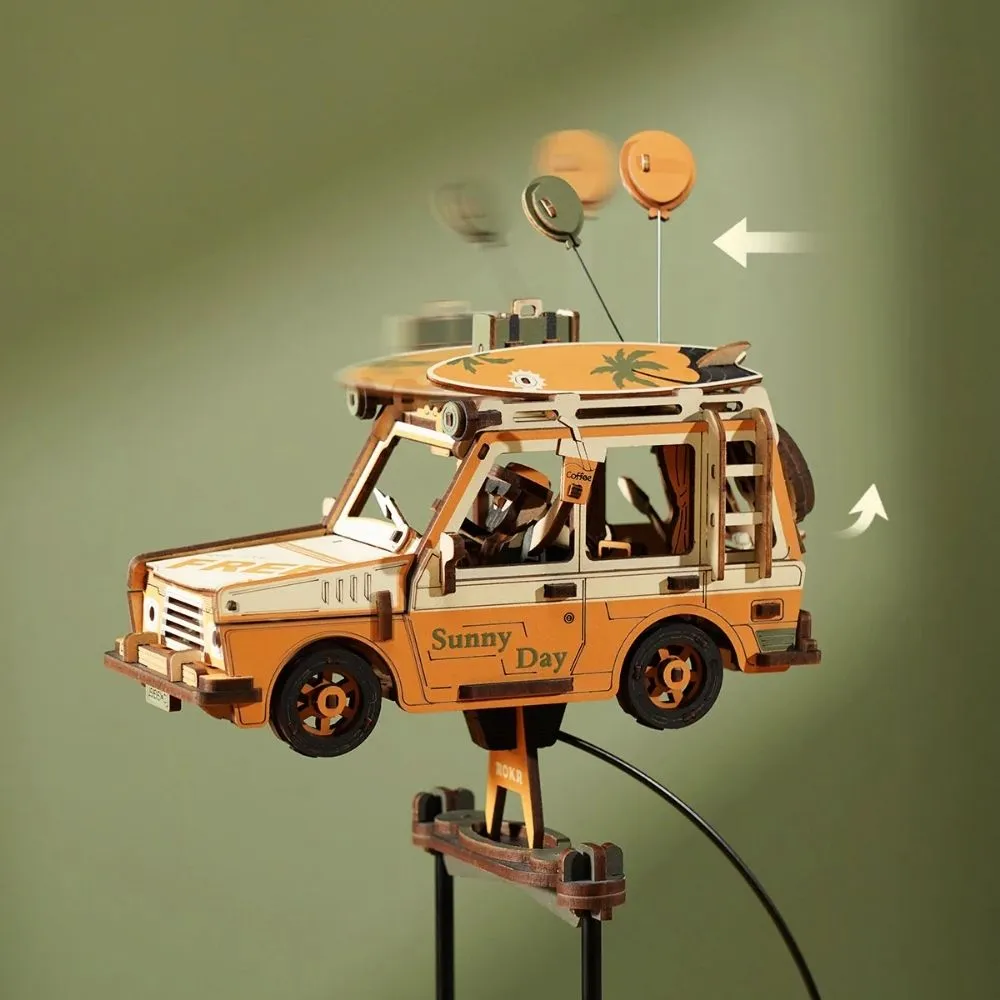 Figured'Art Road Tripper 3D puzzel 228 stukjes jeep