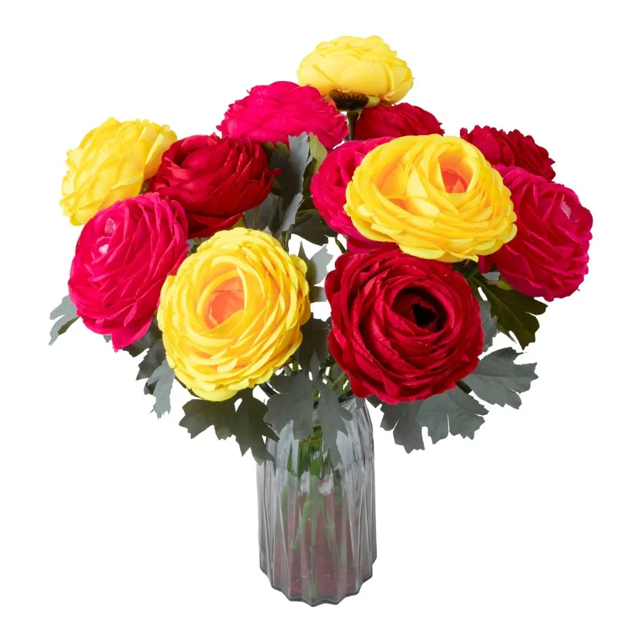 Craft Buddy Forever Flowerz Ranunculus boeket knutselset 30 stuks