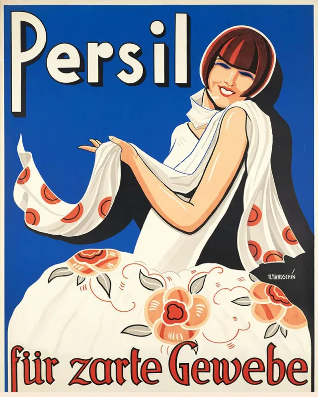Figured'Art Persil Handschin schilderen op nummer 40x50 vintage