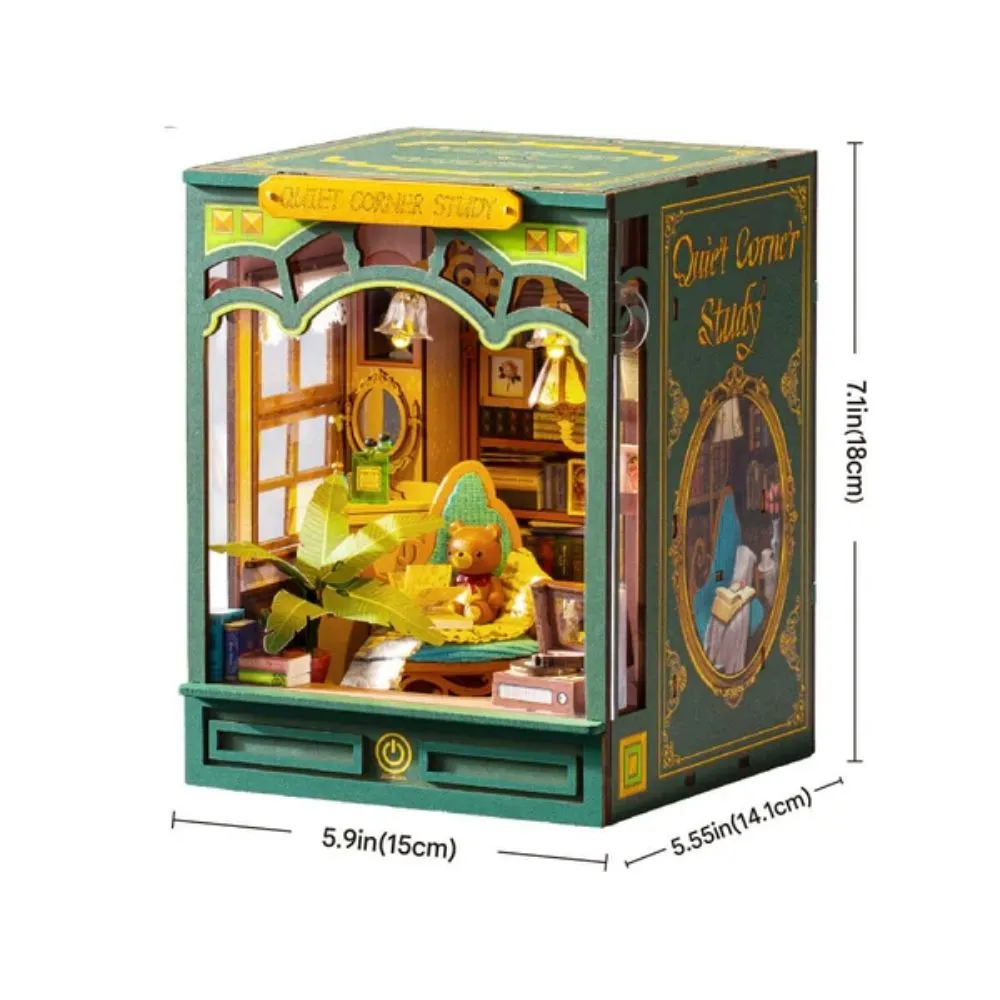 Figured'Art Rustige Hoekstudie book nook 185 delen met led