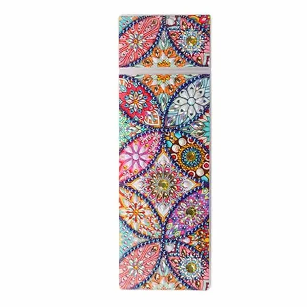 Figured'Art Bloemen diamond painting pennendoos 21x7cm