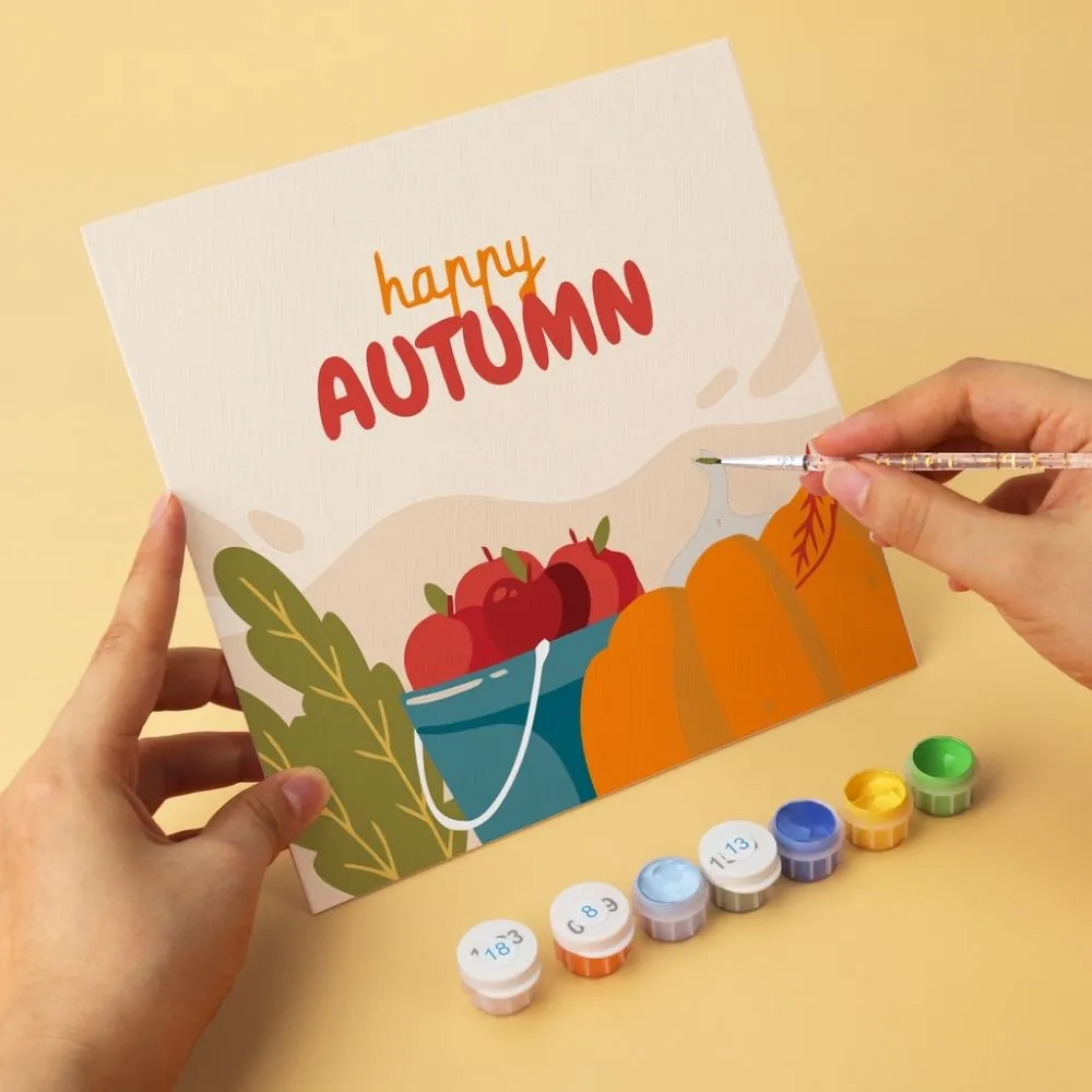 Figured'Art Mini Serie Herfstnoten schilderen op nummer 6 stuks