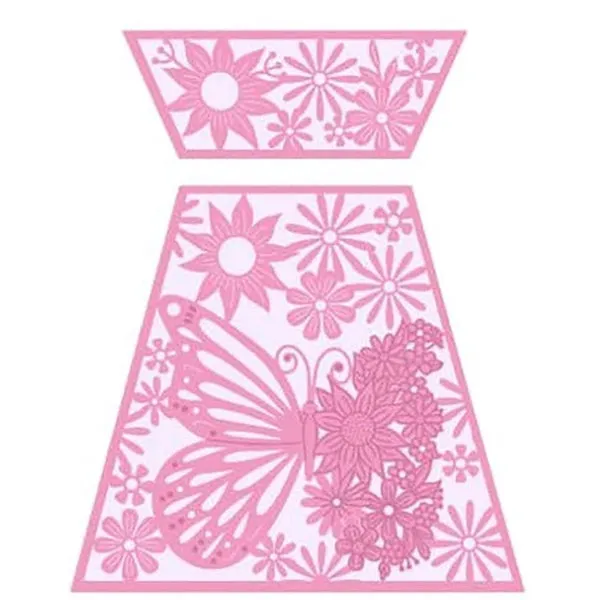 Craft Buddy Forever Flowerz Butterfly Blooms snijmallen paneel