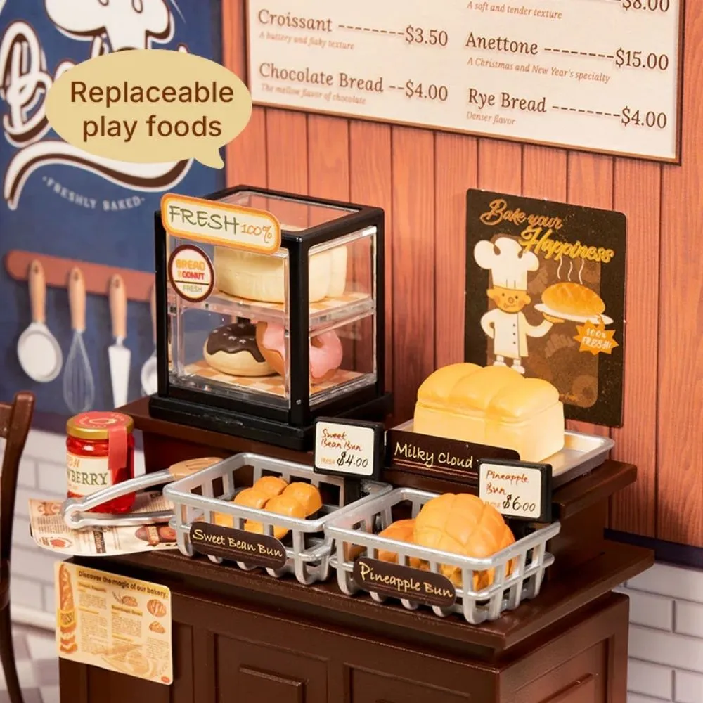 Figured'Art Boterbakkerijhuis miniatuurhuisje 42 stuks bouwpakket