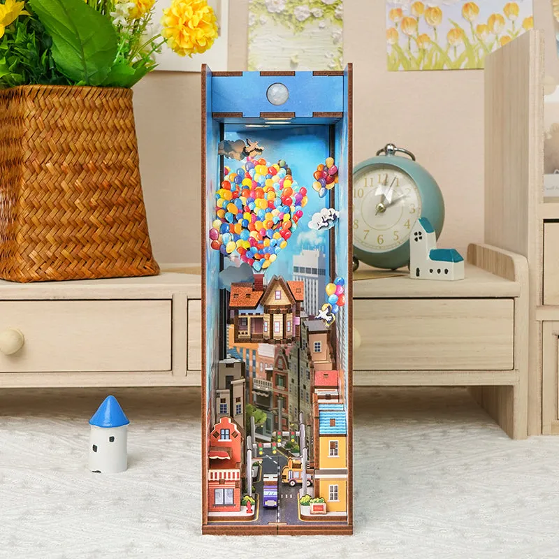 Figured'Art Reis met de Wind book nook 143 stukjes met led