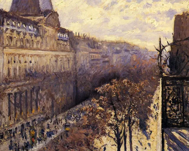 Figured'Art Boulevard des Italiens Diamond Painting 40x50 cm