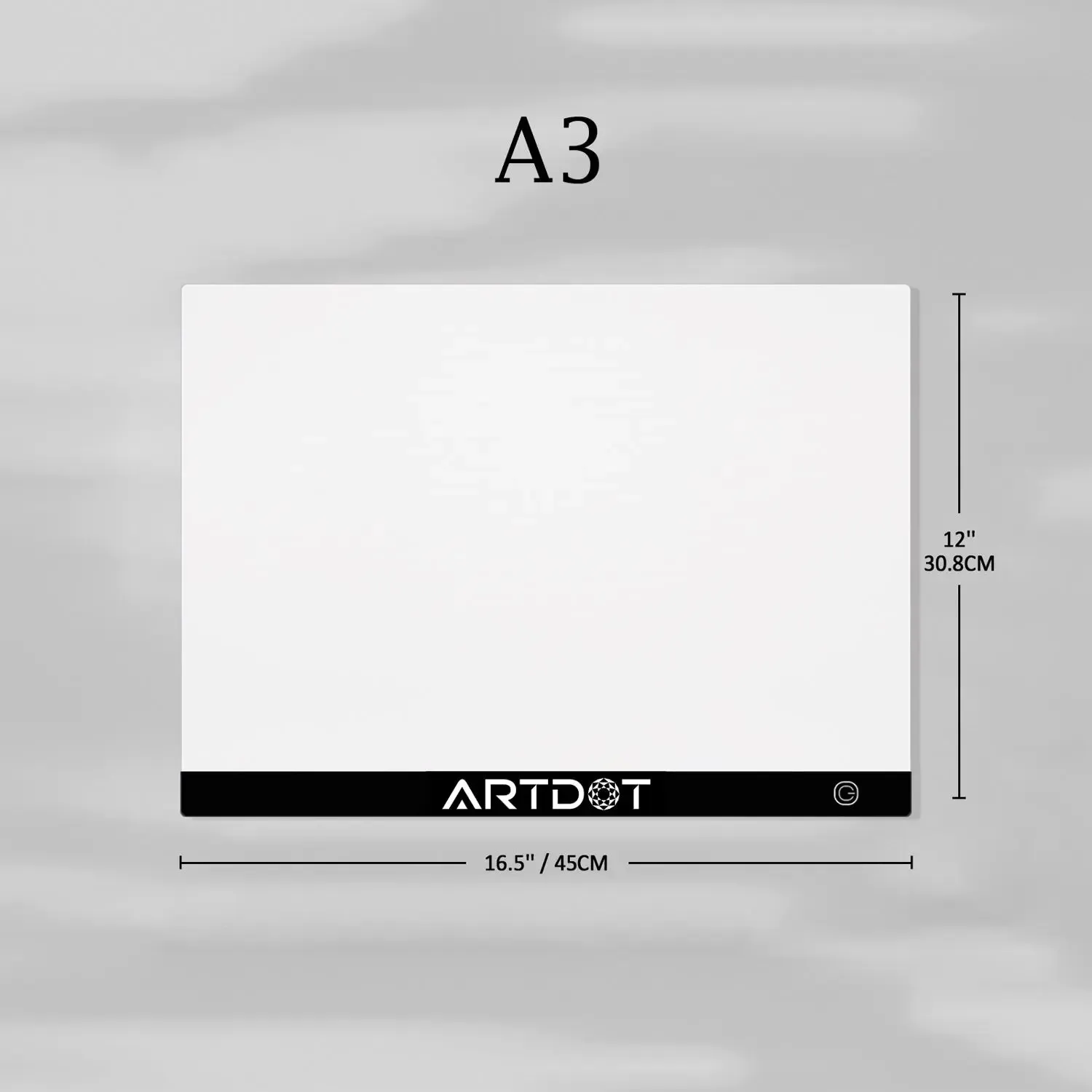 ARTDOT A3 lightpad diamond painting LED lichtbak dimbaar