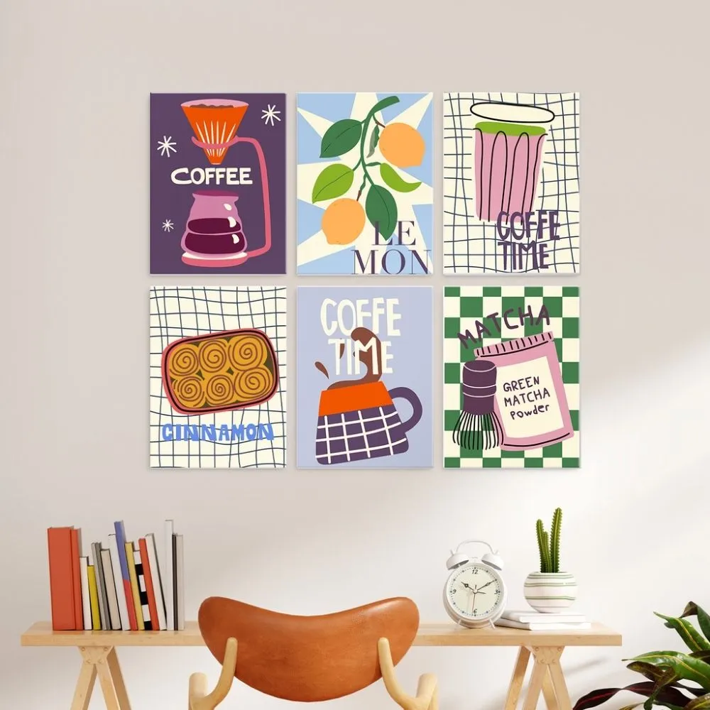 Figured'Art Mini Serie Koffietijd schilderen op nummer 6x 15x20