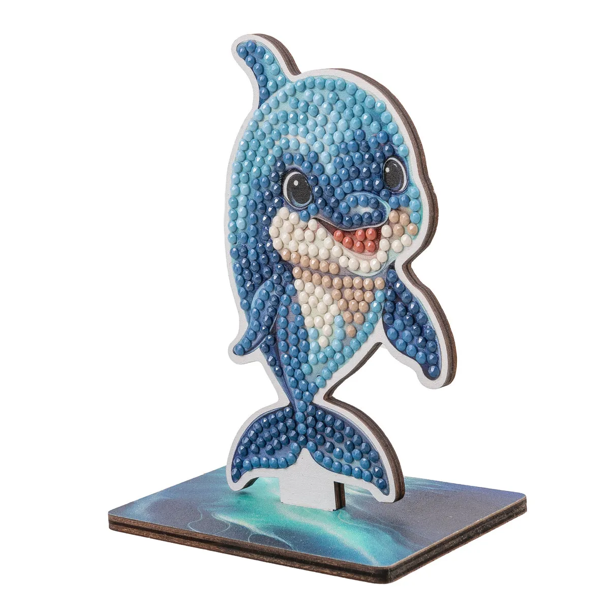 Craft Buddy Wildlife Buddies Dolphin diamond painting figuur 11 cm